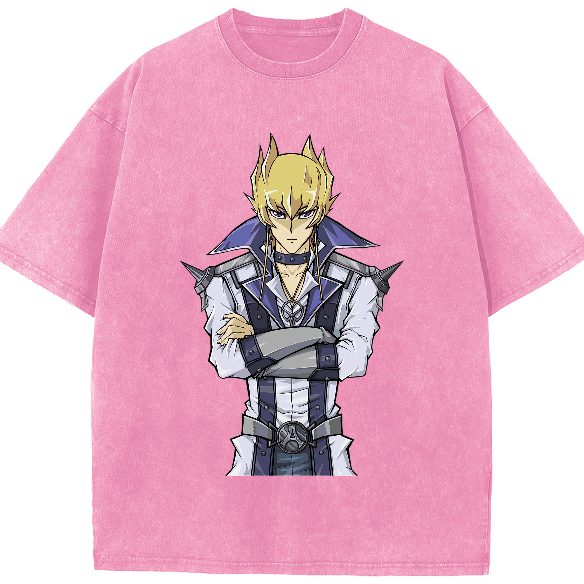 （画像用） 遊☆戯☆王 Yu-Gi-Oh! 綿100% ヴィンテージ風 半袖Tシャツ（フロントプリント）